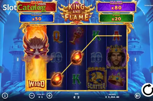 Οθόνη3. King and Flame Κουλοχέρης