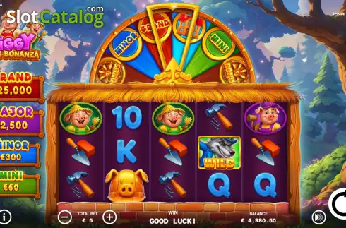 Οθόνη2. Piggy Brick Bonanza Κουλοχέρης