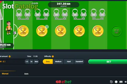 Οθόνη2. Soccer Rush Κουλοχέρης 