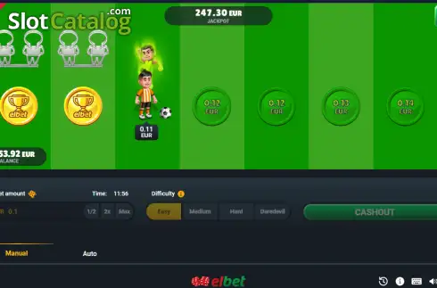 Οθόνη3. Soccer Rush Κουλοχέρης 