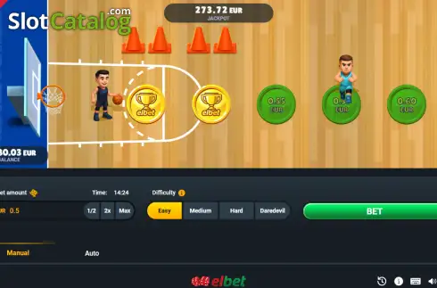 Οθόνη2. Basketball Rush Κουλοχέρης