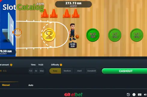 Οθόνη3. Basketball Rush Κουλοχέρης