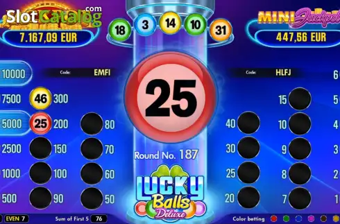 Οθόνη2. Lucky Balls Deluxe Κουλοχέρης