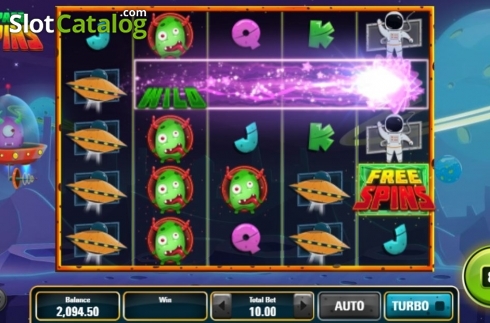 Οθόνη5. Space Spins (Electric Elephant) Κουλοχέρης 