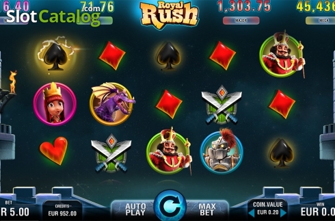 Οθόνη2. Royal Rush Κουλοχέρης