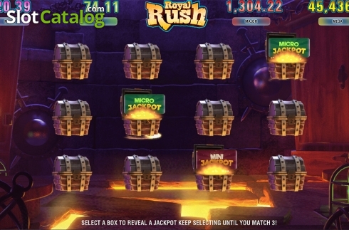 Οθόνη4. Royal Rush Κουλοχέρης