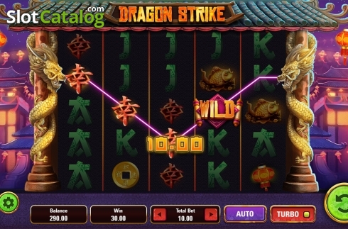 Οθόνη4. Dragon Strike Κουλοχέρης