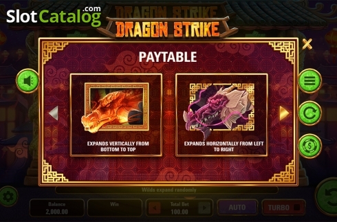 Οθόνη8. Dragon Strike Κουλοχέρης
