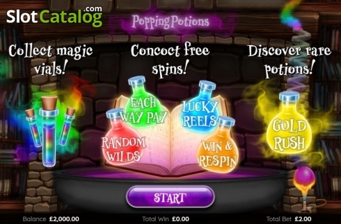 Οθόνη2. Popping Potions Κουλοχέρης