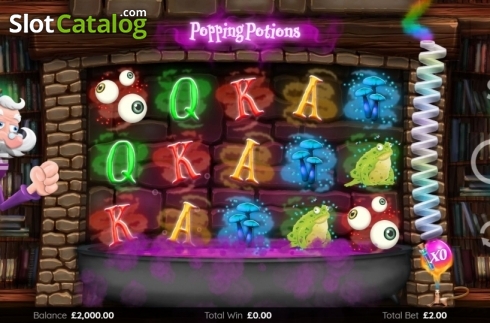 Οθόνη3. Popping Potions Κουλοχέρης