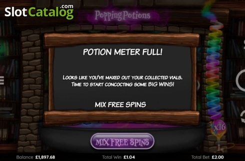 Οθόνη6. Popping Potions Κουλοχέρης