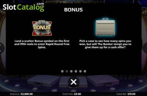 Οθόνη7. Deal Or No Deal Rapid Round Κουλοχέρης