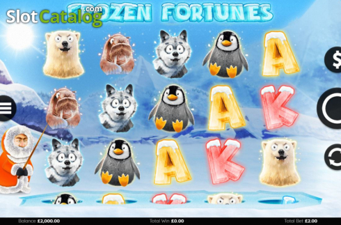 Οθόνη3. Frozen Fortunes Κουλοχέρης