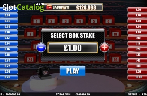 Οθόνη2. Deal or No Deal Jackpot Κουλοχέρης