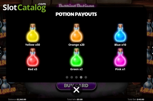 Οθόνη9. Popping Potions Magical Mixtures Κουλοχέρης 
