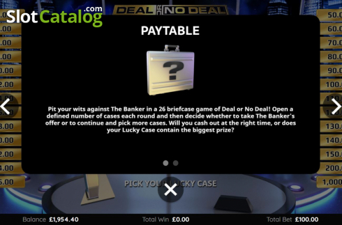 Οθόνη6. Deal or No Deal International Κουλοχέρης 
