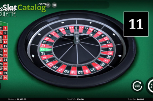 Οθόνη4. Casino Roulette (Endemol Games) Κουλοχέρης