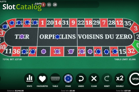 Οθόνη6. Casino Roulette (Endemol Games) Κουλοχέρης