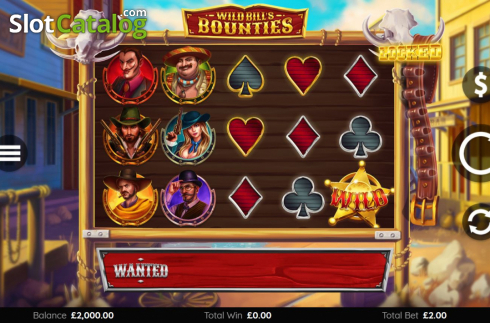 Οθόνη2. Wild Bills Bounties Κουλοχέρης