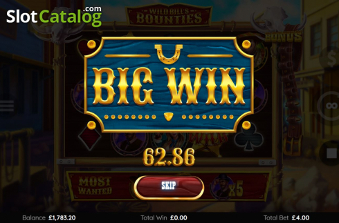 Οθόνη5. Wild Bills Bounties Κουλοχέρης