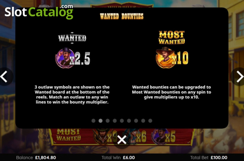 Οθόνη8. Wild Bills Bounties Κουλοχέρης