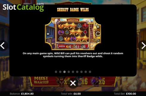 Οθόνη9. Wild Bills Bounties Κουλοχέρης