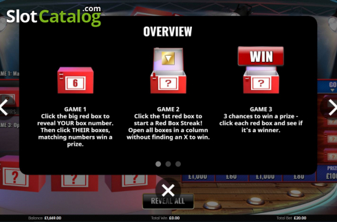 Οθόνη6. Deal or No Deal Red Box Streak Κουλοχέρης