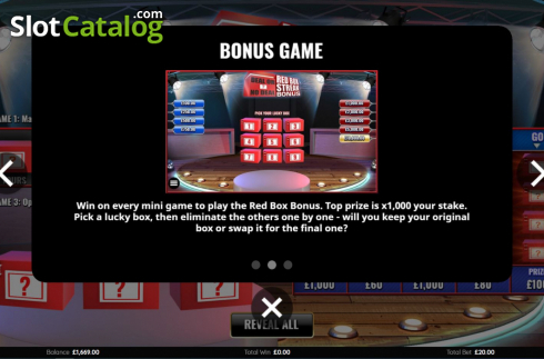 Οθόνη8. Deal or No Deal Red Box Streak Κουλοχέρης