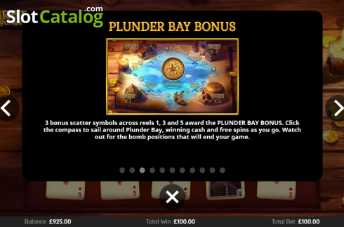 Οθόνη7. Pirates Of Plunder Bay Κουλοχέρης