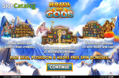 Οθόνη2. Wrath of Gods Κουλοχέρης