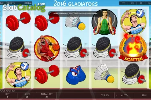 Οθόνη6. 2016 Gladiators Κουλοχέρης