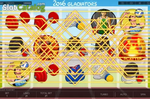 Οθόνη7. 2016 Gladiators Κουλοχέρης