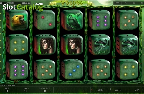 Οθόνη2. Voodoo Dice Κουλοχέρης