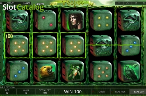 Οθόνη4. Voodoo Dice Κουλοχέρης