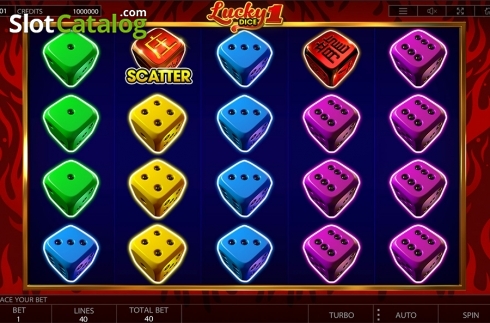 Οθόνη2. Lucky Dice 1 Κουλοχέρης 