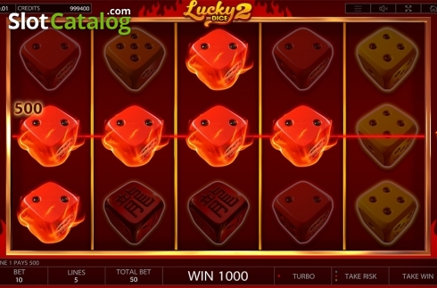 Οθόνη4. Lucky Dice 2 Κουλοχέρης 
