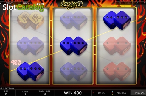 Οθόνη4. Lucky Dice 3 Κουλοχέρης 