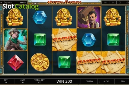 Οθόνη5. Mystery of Eldorado Κουλοχέρης