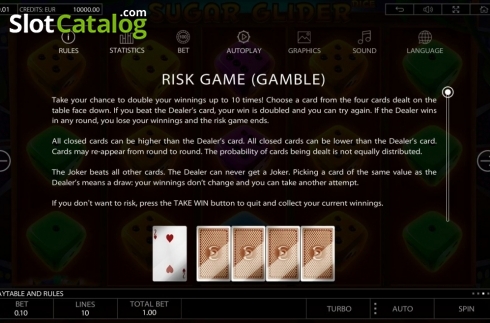Οθόνη4. Sugar Glider Dice Κουλοχέρης