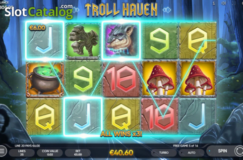 Οθόνη5. Troll Haven Κουλοχέρης