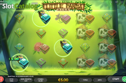 Οθόνη4. Little Panda Dice Κουλοχέρης