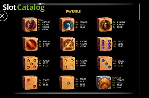 Οθόνη7. Almighty Sparta Dice Κουλοχέρης
