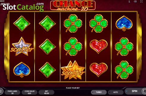 Οθόνη2. Chance Machine 20 Κουλοχέρης