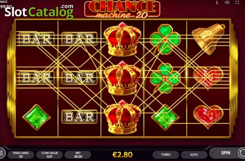Οθόνη3. Chance Machine 20 Κουλοχέρης