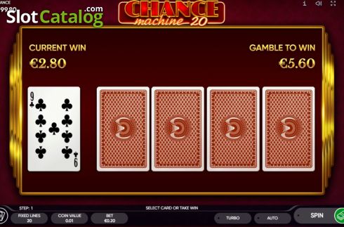 Οθόνη4. Chance Machine 20 Κουλοχέρης