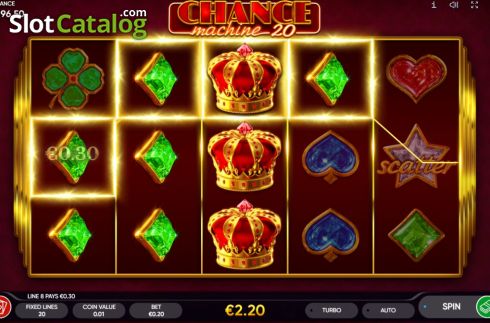 Οθόνη6. Chance Machine 20 Κουλοχέρης