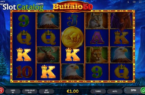 Οθόνη3. Buffalo 50 Κουλοχέρης