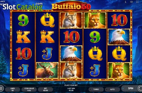 Οθόνη2. Buffalo 50 Κουλοχέρης