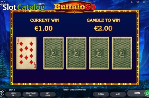 Οθόνη4. Buffalo 50 Κουλοχέρης