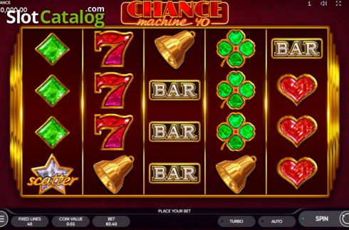 Οθόνη2. Chance Machine 40 Κουλοχέρης